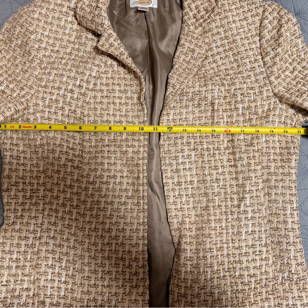Talbot’s Dune Brown Multi Tweed Jacket Size 14 - Picture 6 of 6